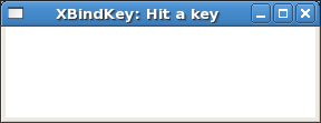XBindKey: Hit a key