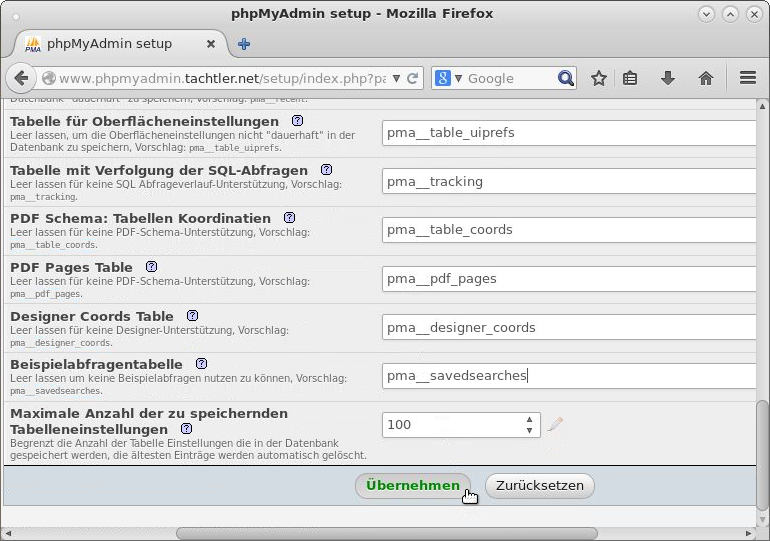 phpmyadmin_-_setup_laden_bearbeiten_konfigurationsspeicher_uebernehmen.png