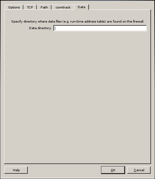 Firwall Builder - Host OS Settings - Data