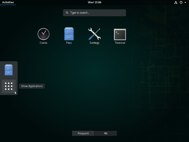 openSUSE Leap 15.1 - DVD - Aktivitäten - Applikationen - Bildschirmkopie