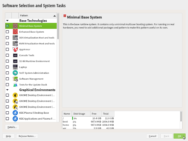 virtualisierung_opensuse-leap-15.1_dvd_installation-settings_page-1_software.png