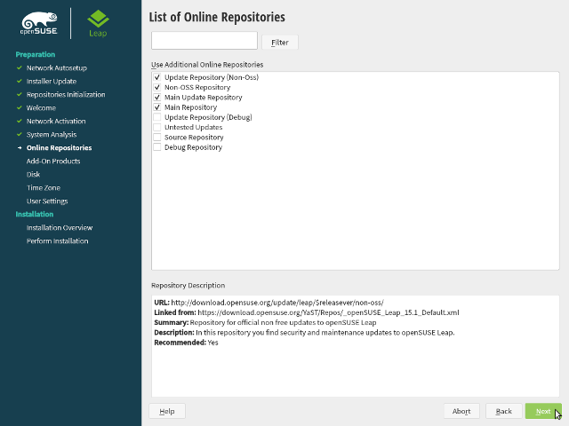 virtualisierung_opensuse-leap-15.1_dvd_list_of_online_repositories_section.png